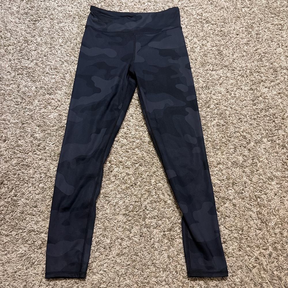 Threads 4 Thought Black Camouflage Leggings